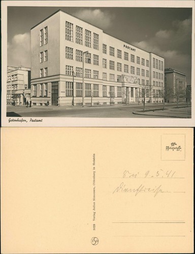 Postcard gotenhafen - postcard, (gdingen)