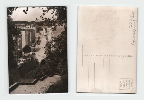 Vintage postkarte gdingen - vintage,