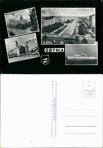 Postcard gotenhafen - postcard,