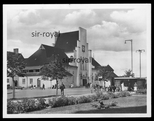 Gotenhafen 1940 bahnhof - -,
